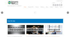 Desktop Screenshot of dynamictechservices.com